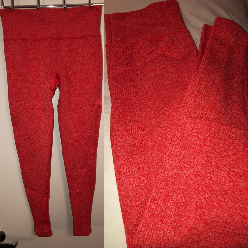 Forever 21 coral workout pants leggings